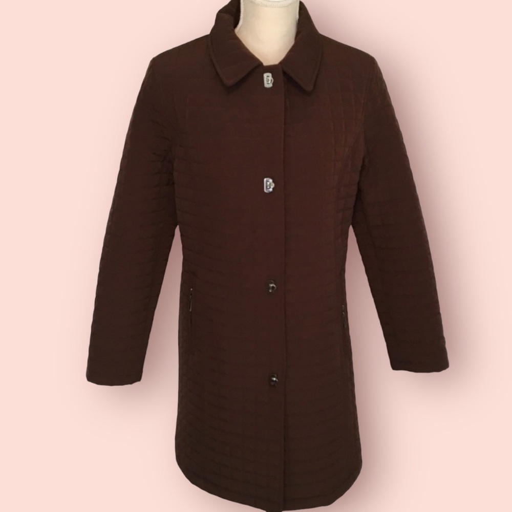 Gallery Petite Quilted Car Coat MP
